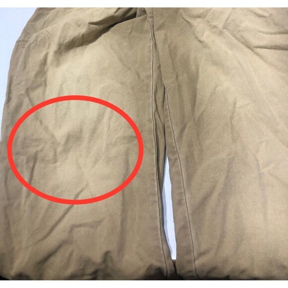 Free People Cleo Washed Chino Pants Straight Leg Pull On Cotton L-12 NEW 278613 - Picture 9 of 9